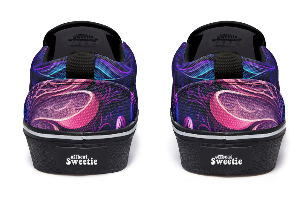 Secret Garden Slip Ons - Offbeat Sweetie