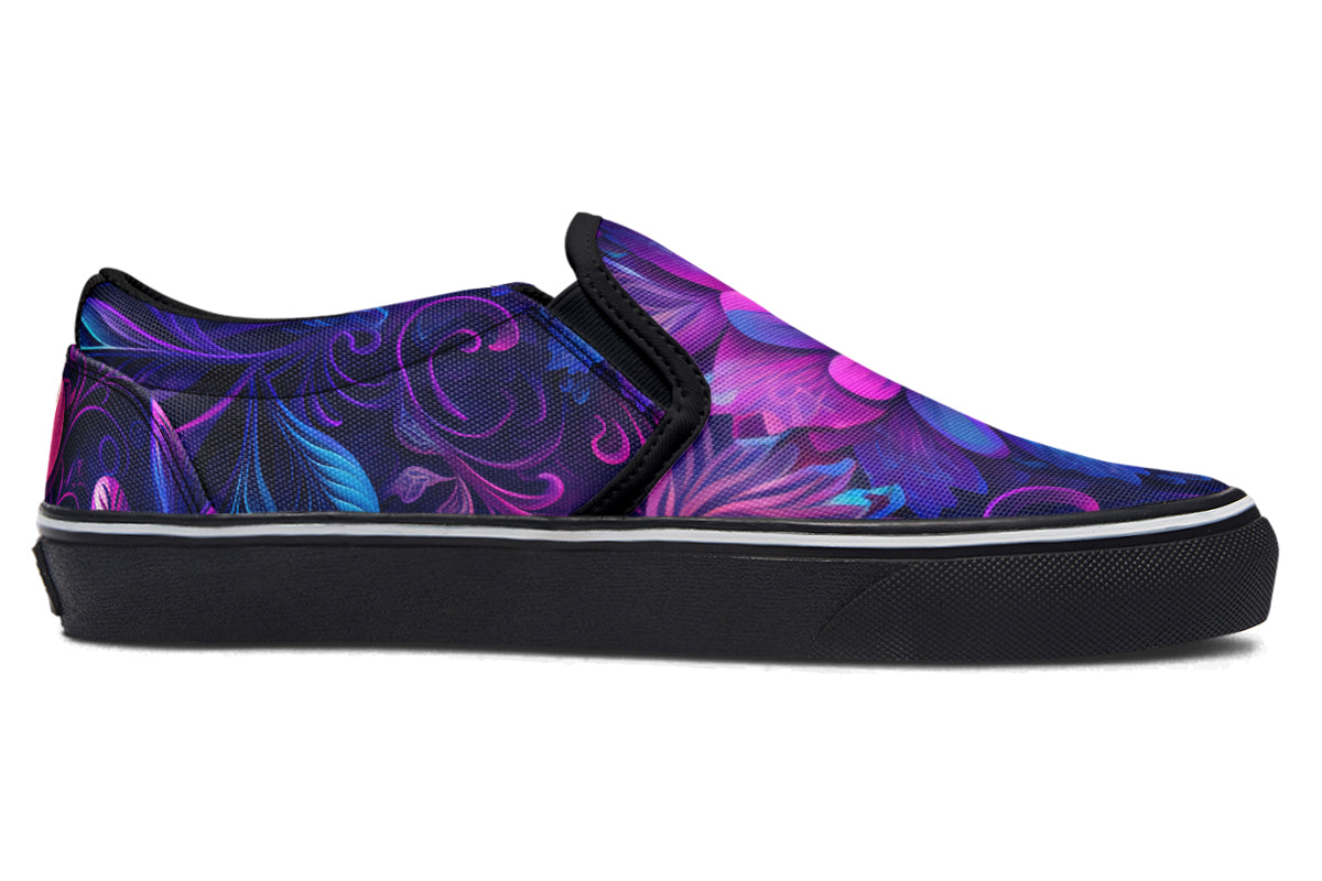 Secret Garden Slip Ons - Offbeat Sweetie