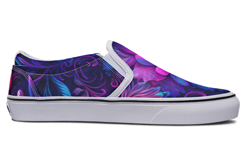 Secret Garden Slip Ons - Offbeat Sweetie