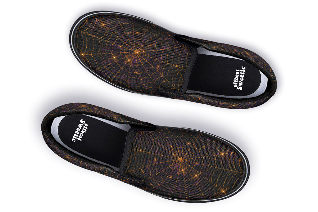 Spiderweb Slip Ons - Offbeat Sweetie