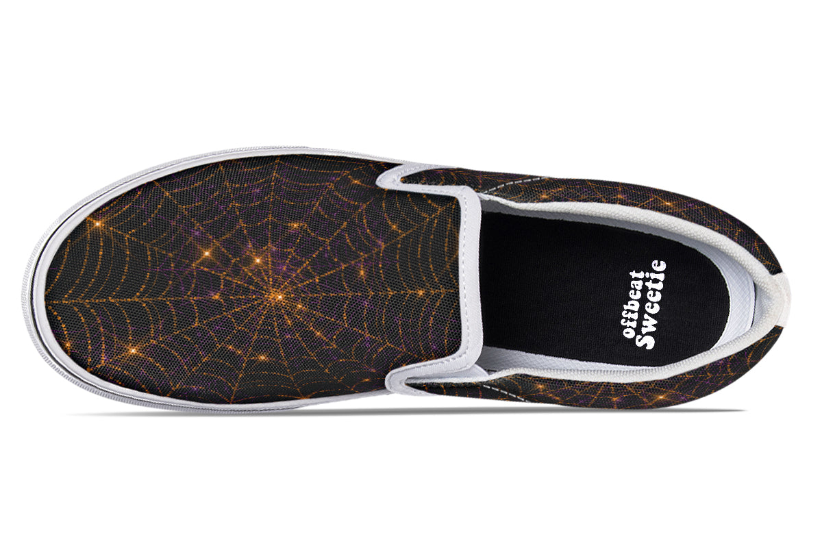 Spiderweb Slip Ons - Offbeat Sweetie