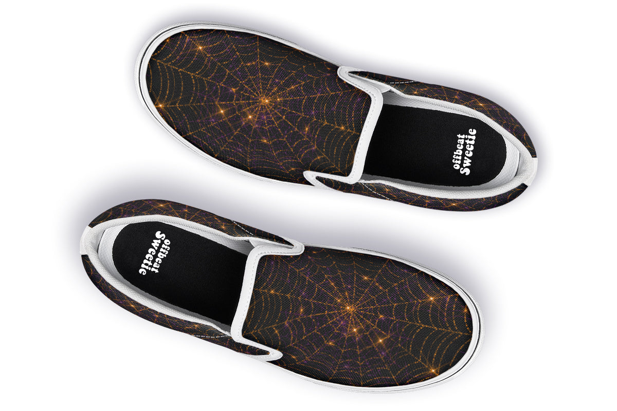 Spiderweb Slip Ons - Offbeat Sweetie