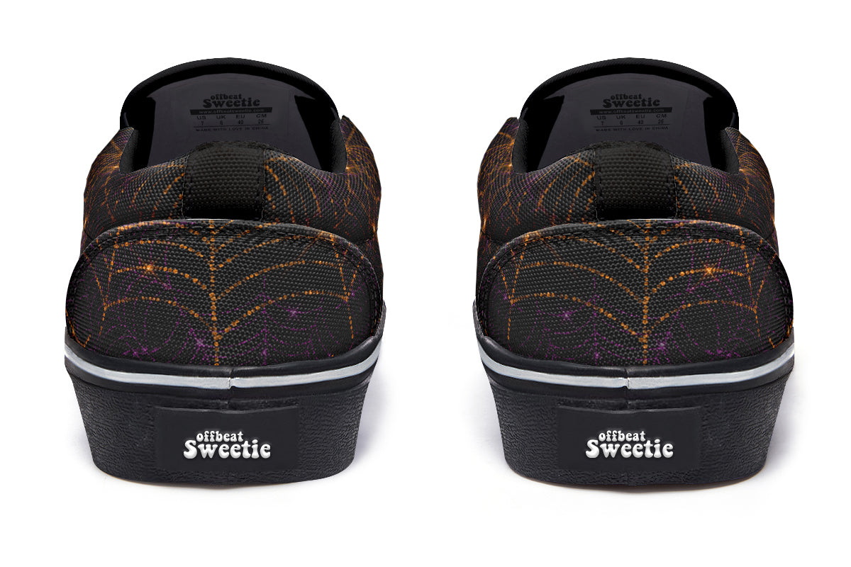 Spiderweb Slip Ons - Offbeat Sweetie