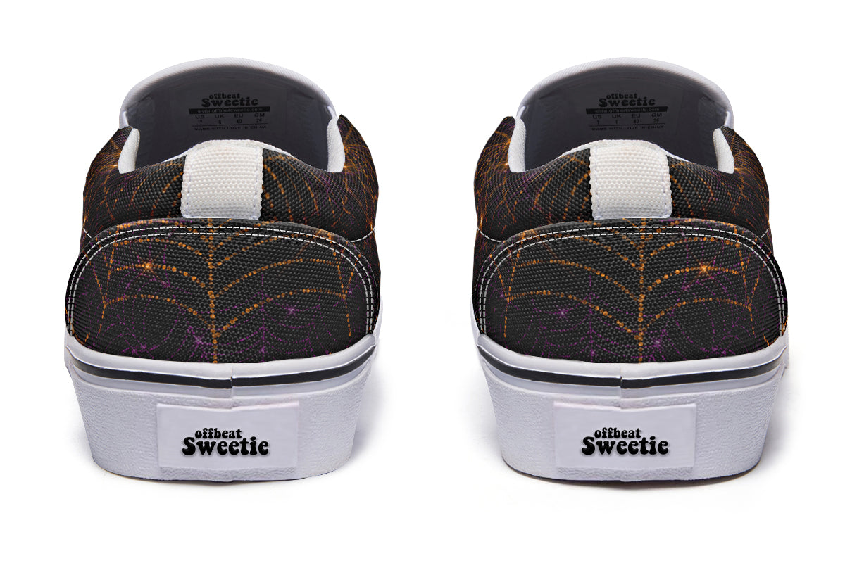 Spiderweb Slip Ons - Offbeat Sweetie