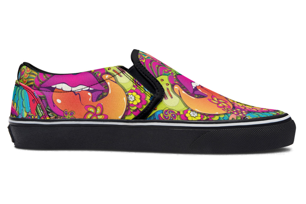 Summer Of Love Slip Ons - Offbeat Sweetie