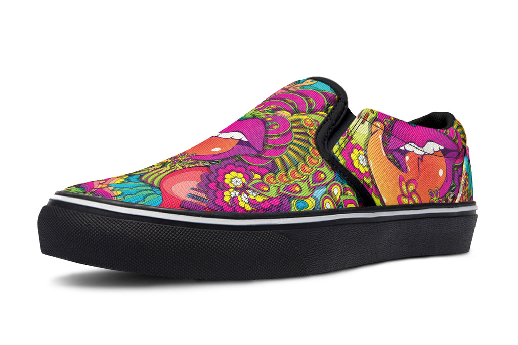 Summer Of Love Slip Ons - Offbeat Sweetie
