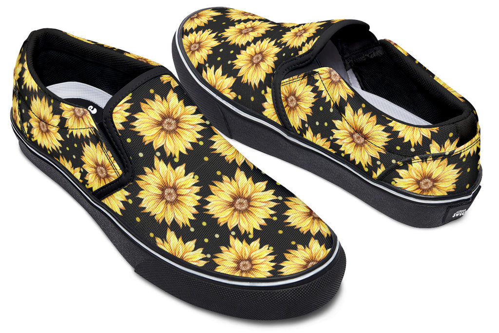 Sunflowers Slip Ons - Offbeat Sweetie