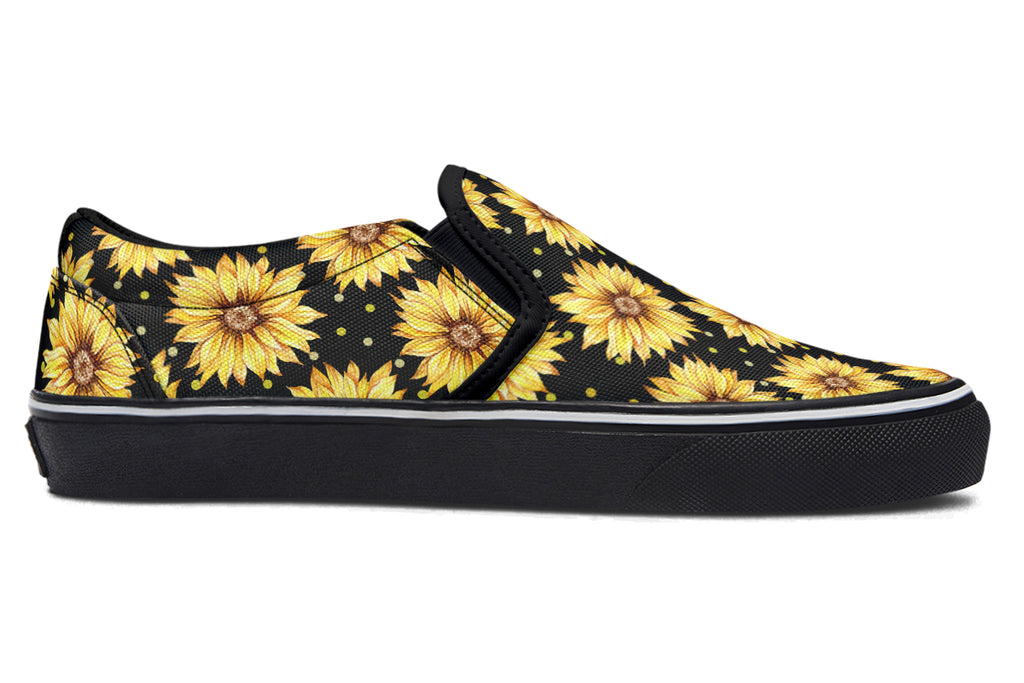 Sunflowers Slip Ons - Offbeat Sweetie