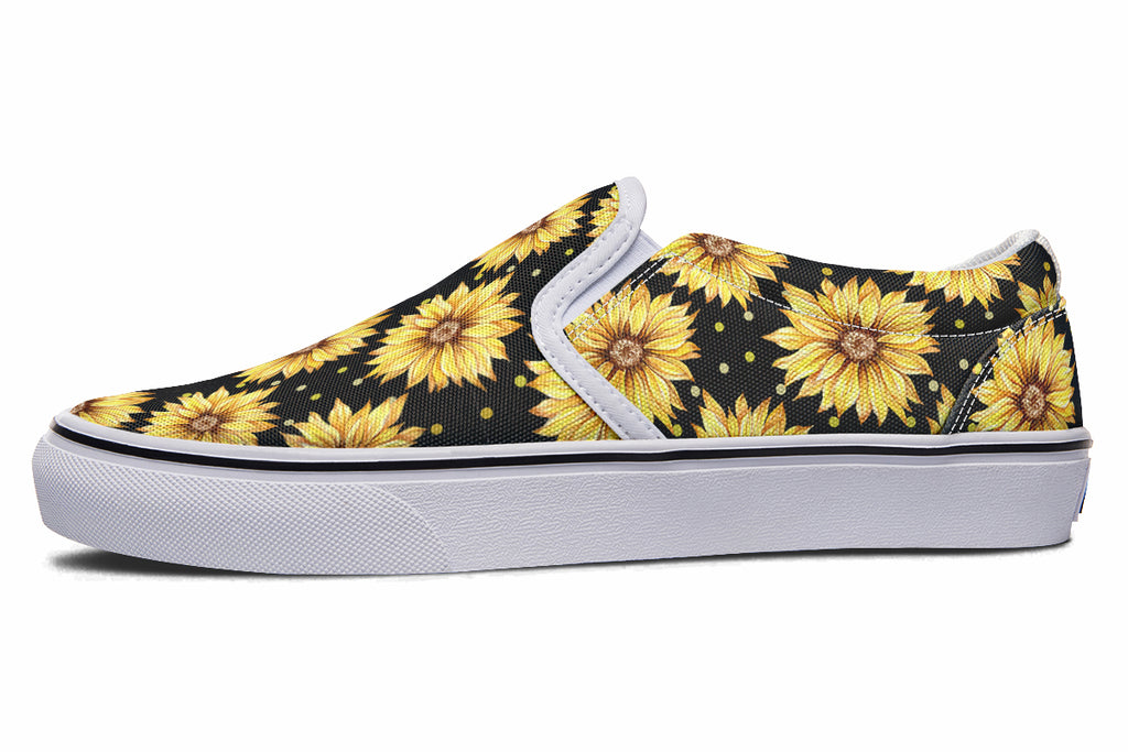 Sunflowers Slip Ons - Offbeat Sweetie