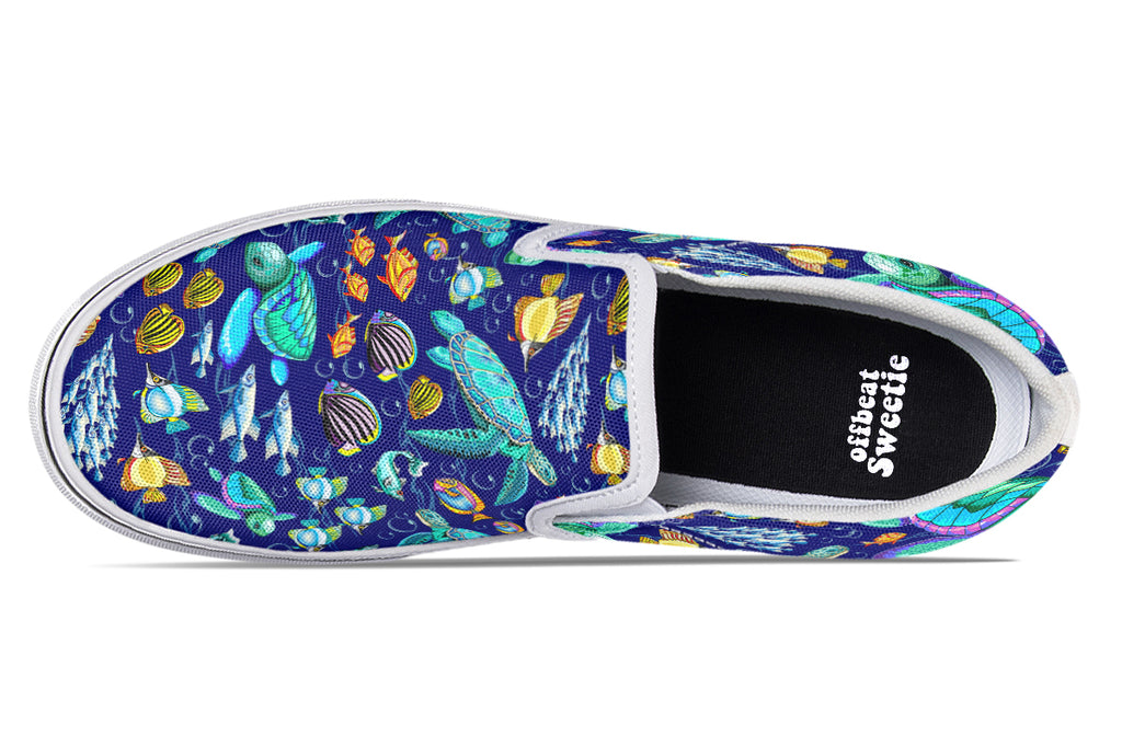 Turtle Tide Slip Ons