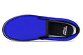 Vivid Blue Slip Ons - Offbeat Sweetie