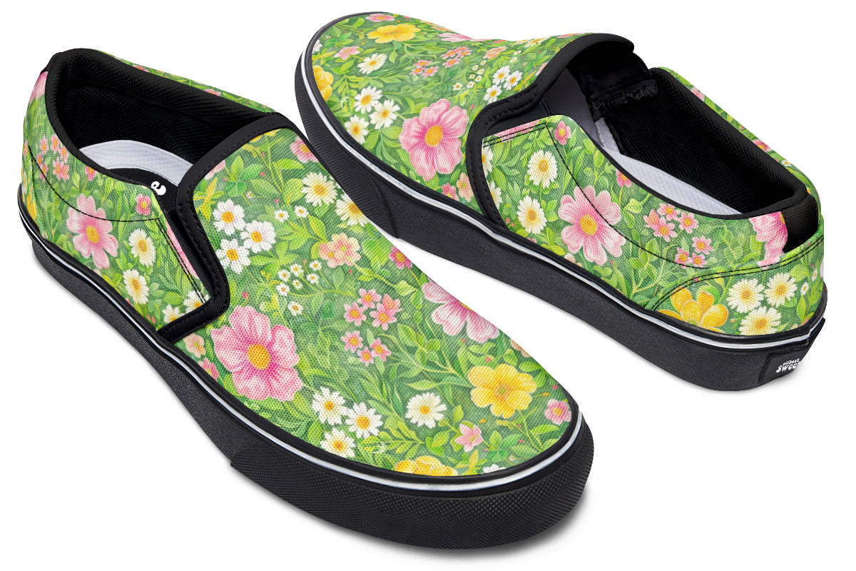 Wildflowers Slip Ons