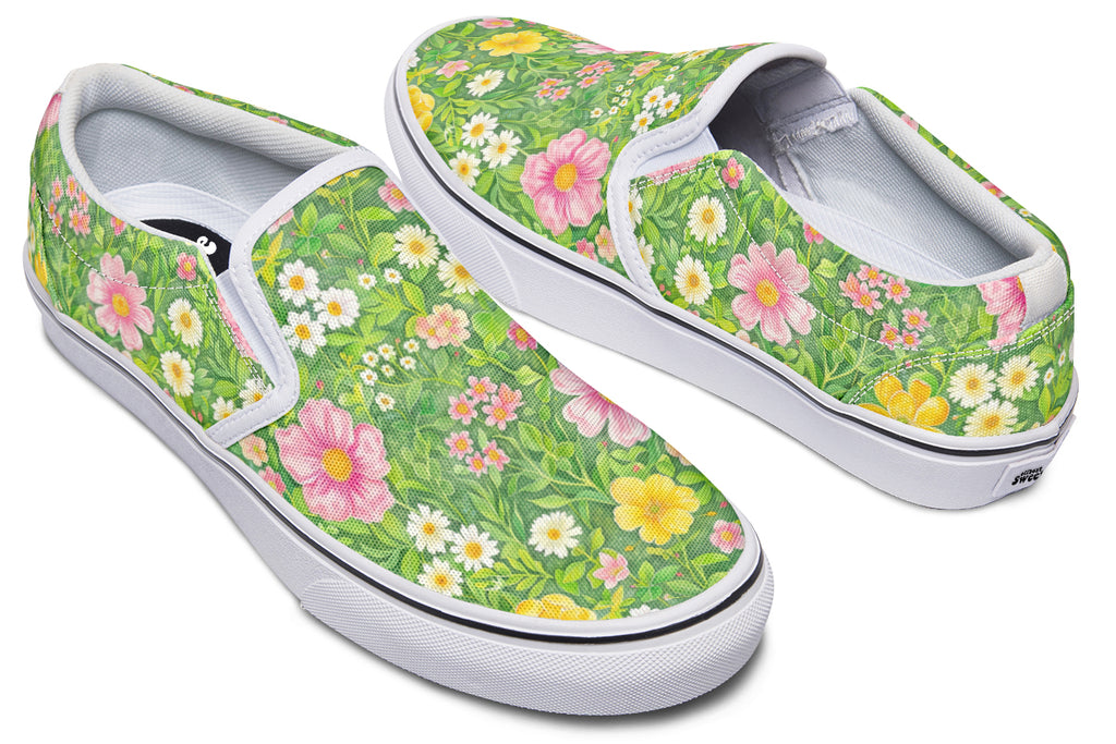 Wildflowers Slip Ons