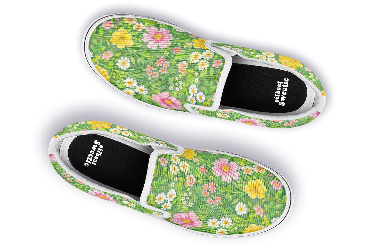Wildflowers Slip Ons