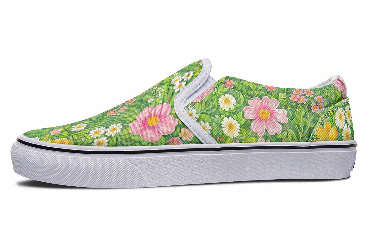 Wildflowers Slip Ons