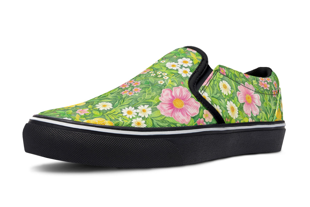 Wildflowers Slip Ons