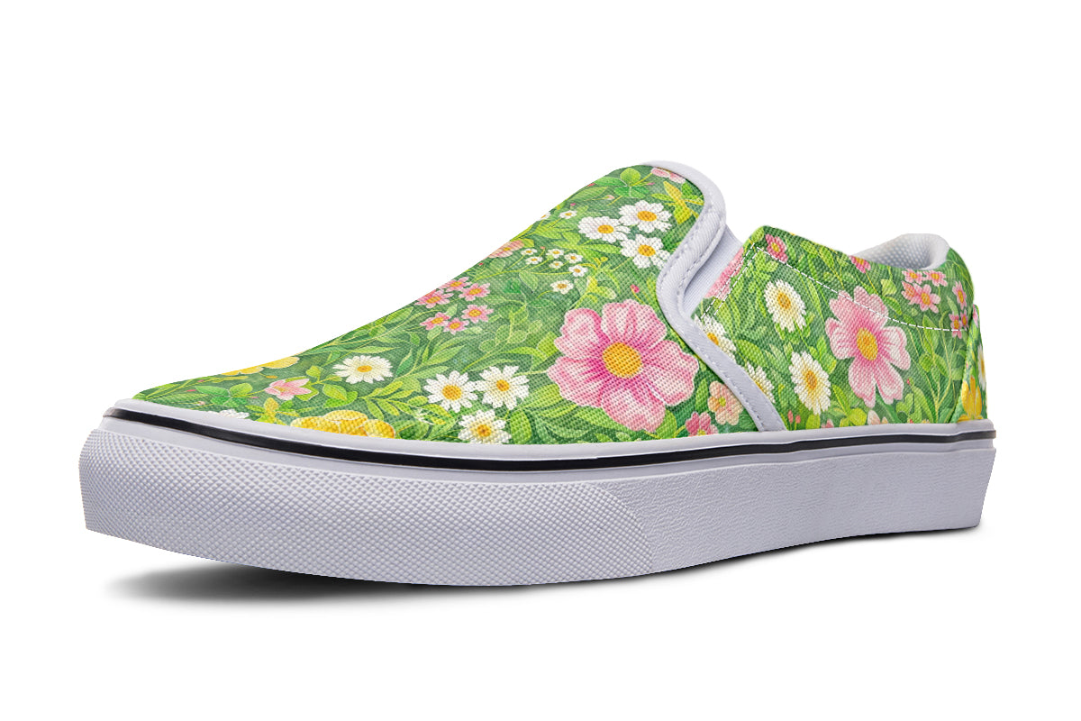 Wildflowers Slip Ons