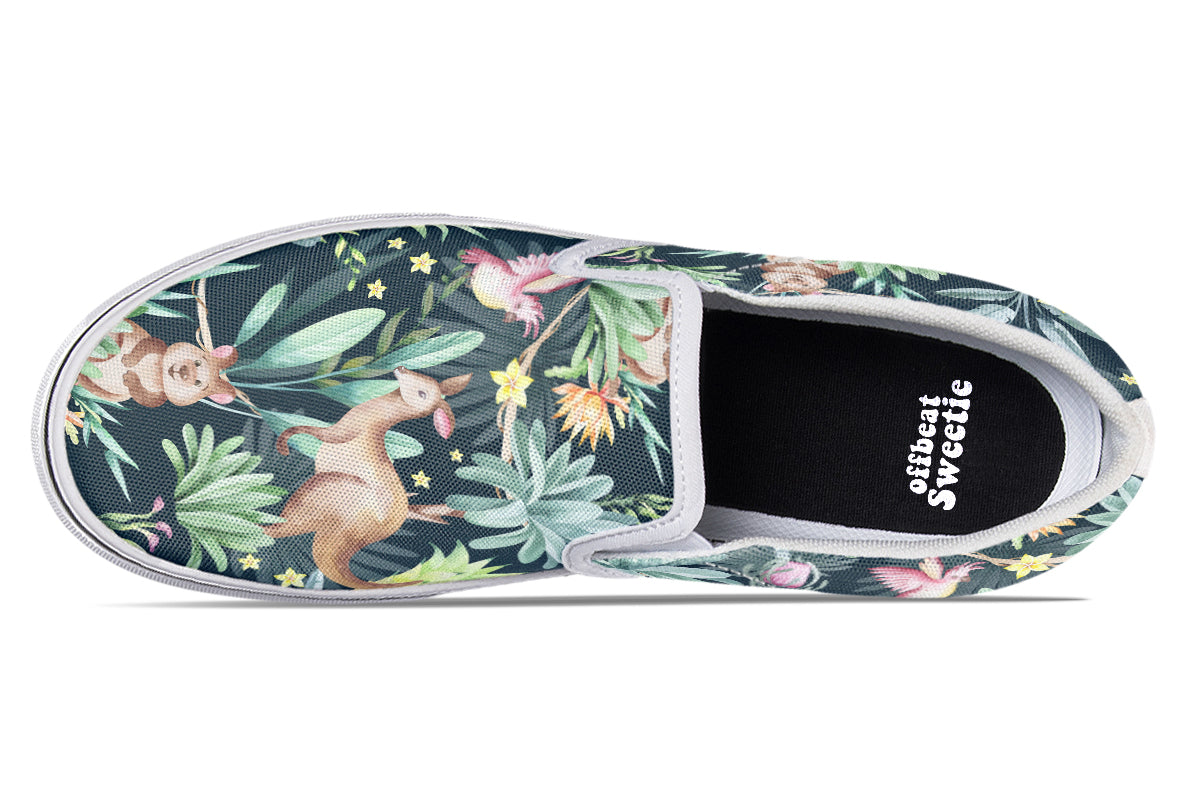 Wonderful Wildlife Slip Ons - Offbeat Sweetie