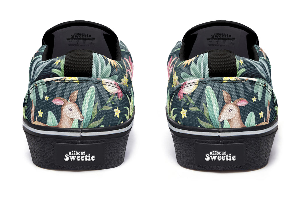 Wonderful Wildlife Slip Ons - Offbeat Sweetie