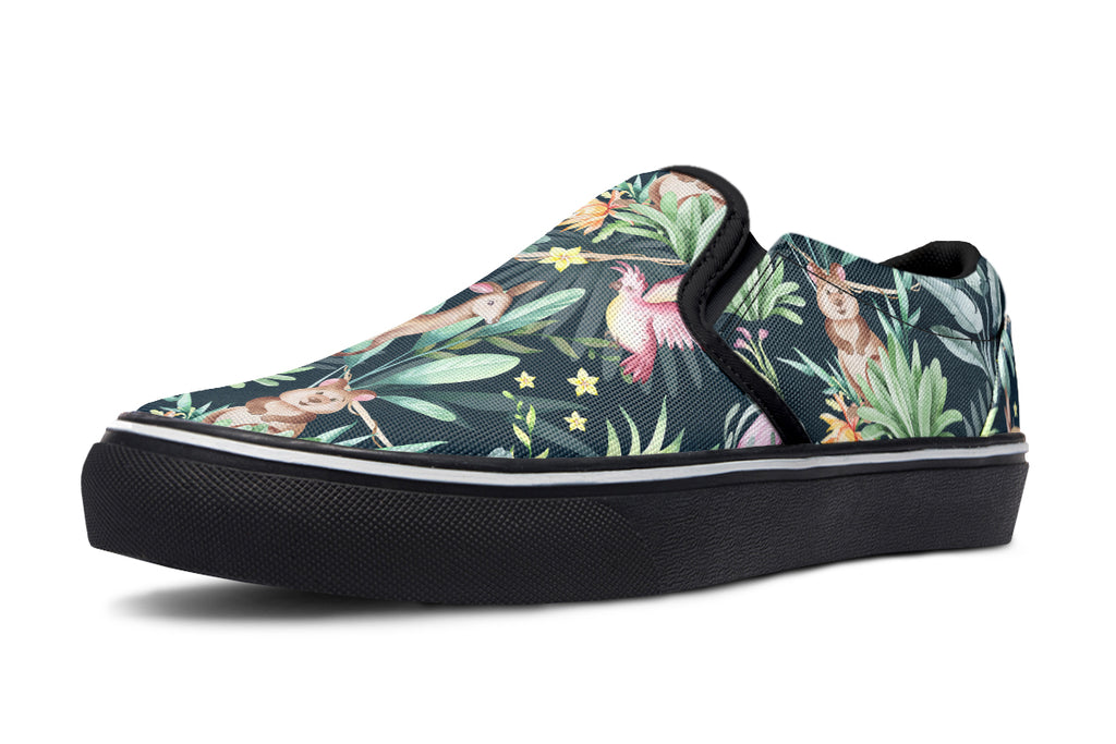 Wonderful Wildlife Slip Ons - Offbeat Sweetie