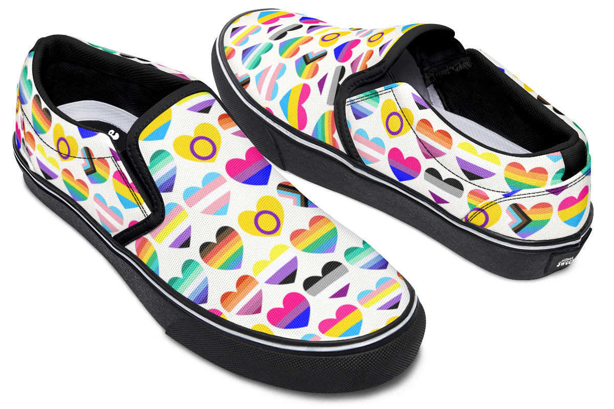 Pride Slip Ons - Offbeat Sweetie