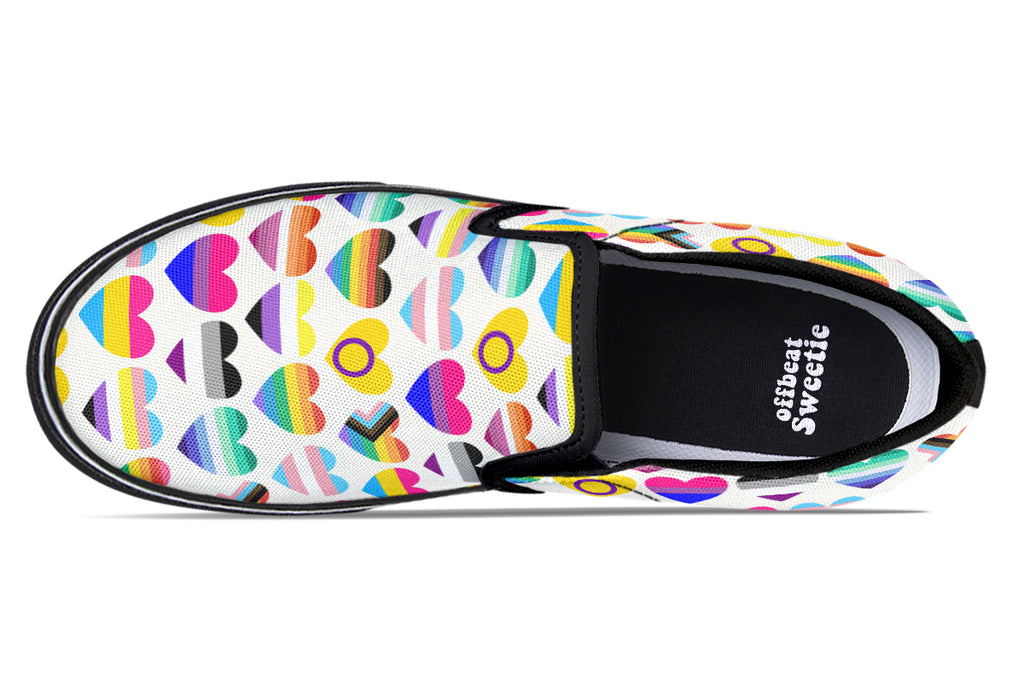 Pride Slip Ons - Offbeat Sweetie