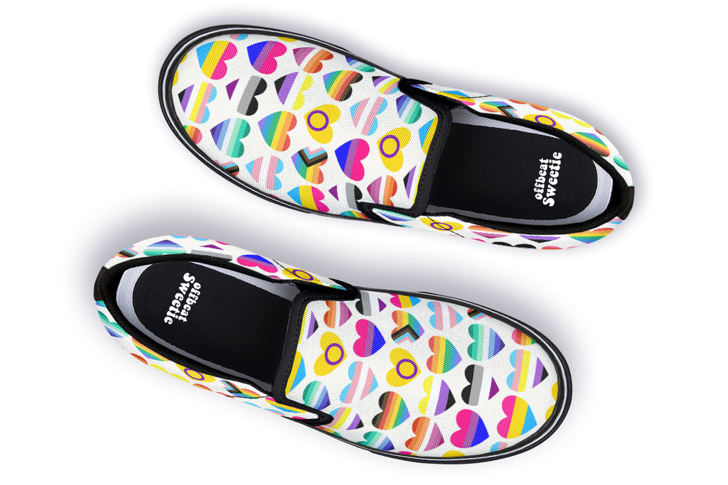 Pride Slip Ons - Offbeat Sweetie