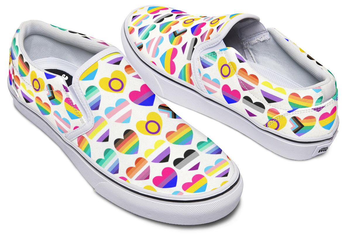 Pride Slip Ons - Offbeat Sweetie