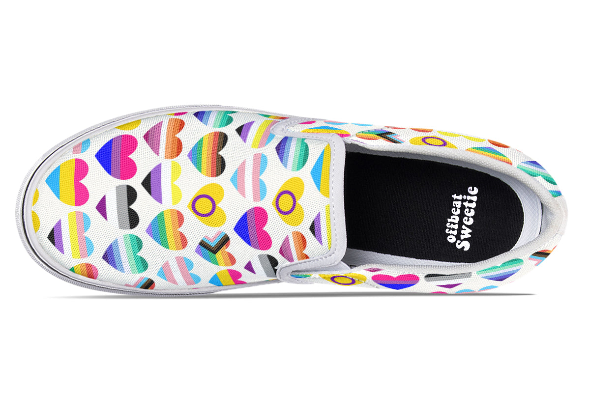 Pride Slip Ons - Offbeat Sweetie