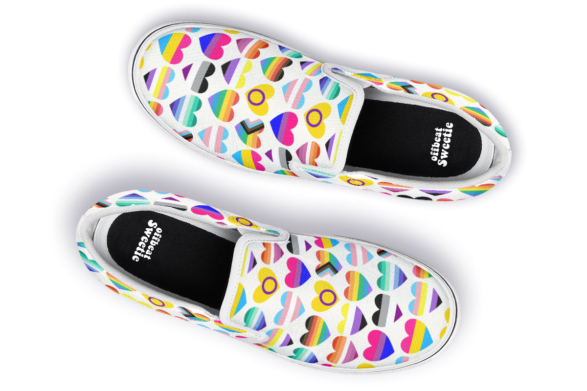 Pride Slip Ons - Offbeat Sweetie