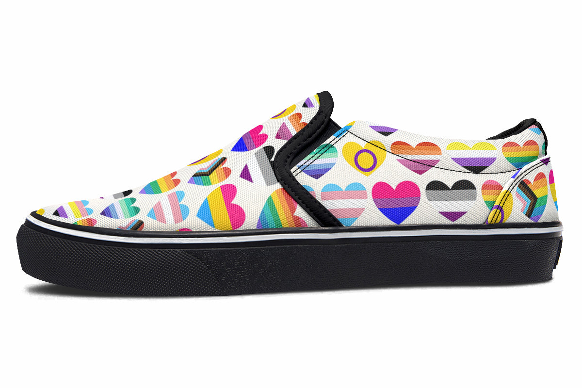 Pride Slip Ons - Offbeat Sweetie