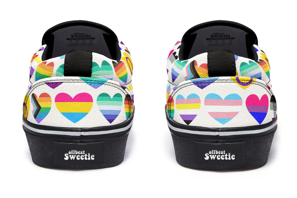 Pride Slip Ons - Offbeat Sweetie