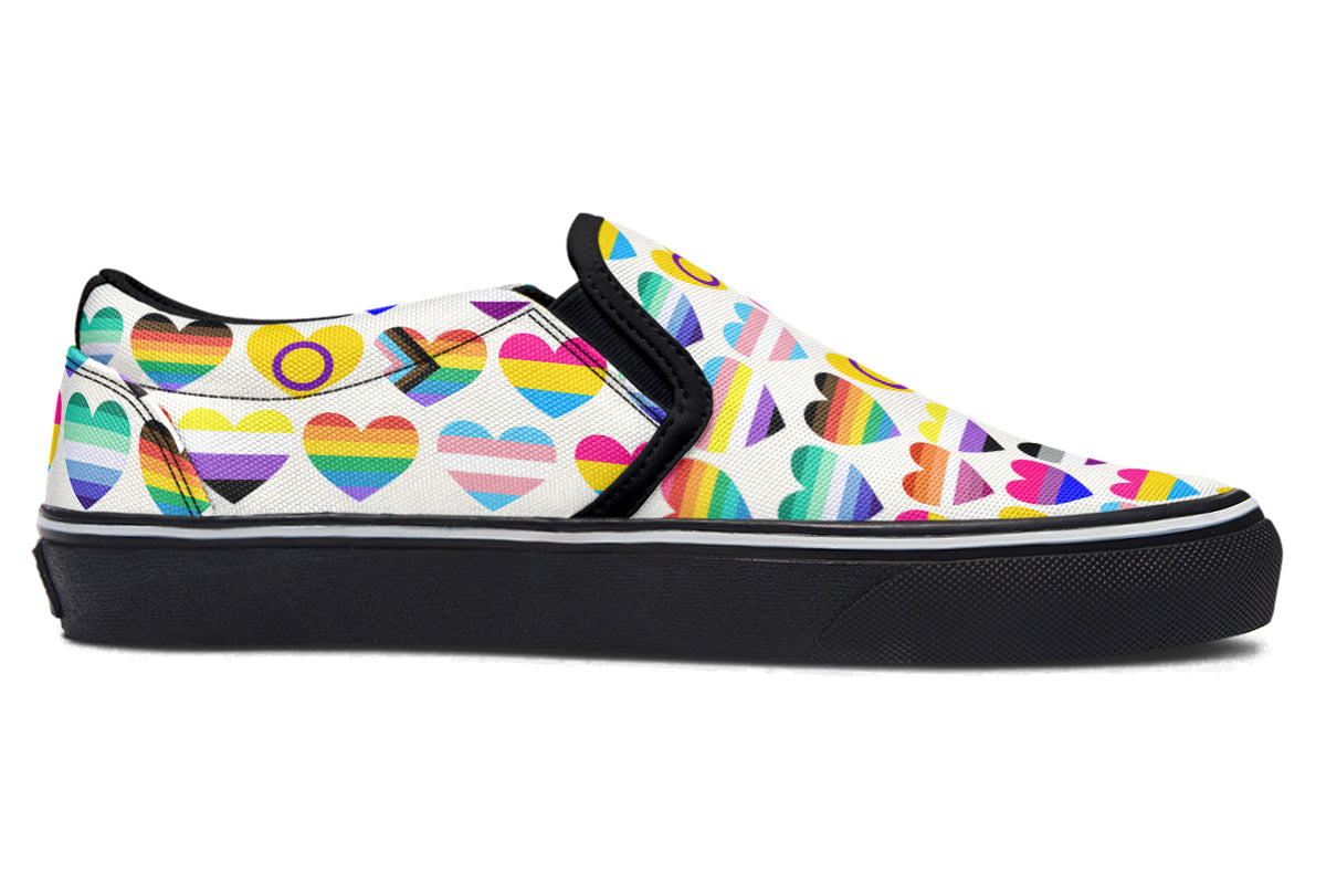 Pride Slip Ons - Offbeat Sweetie