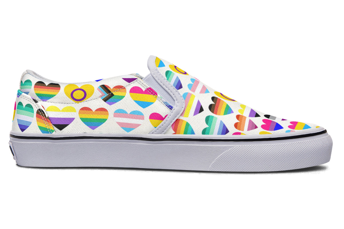 Pride Slip Ons - Offbeat Sweetie