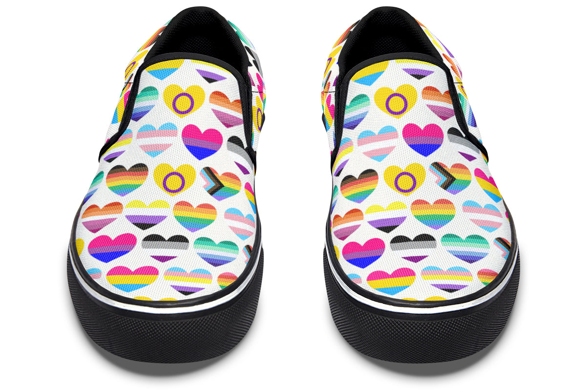 Pride Slip Ons - Offbeat Sweetie