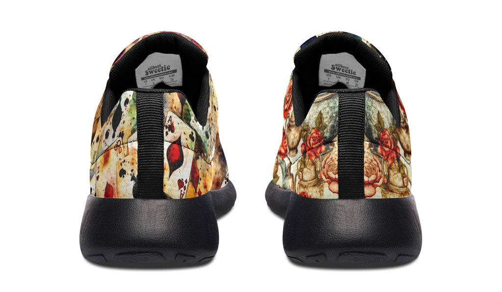 All Mad Here Sneakers - Offbeat Sweetie