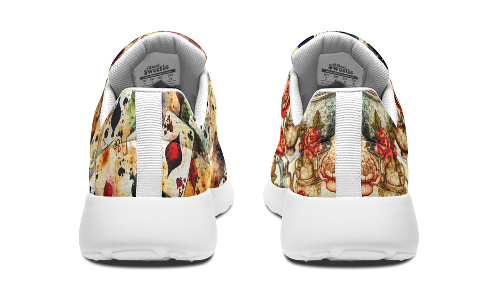 All Mad Here Sneakers - Offbeat Sweetie