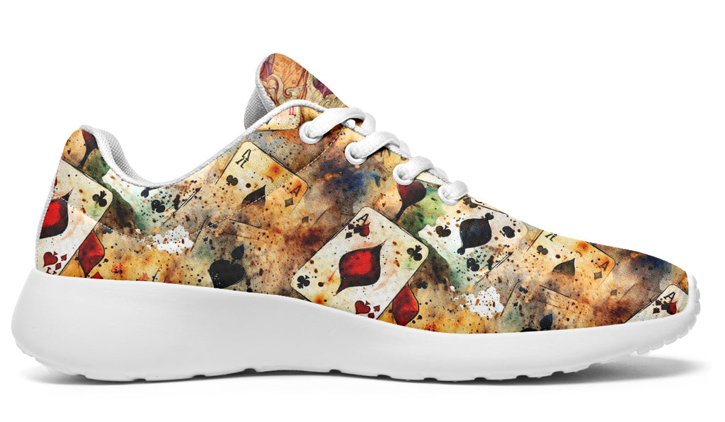 All Mad Here Sneakers - Offbeat Sweetie