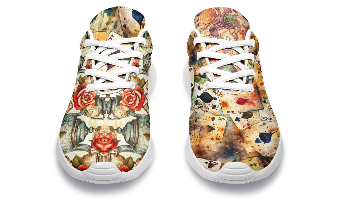 All Mad Here Sneakers - Offbeat Sweetie