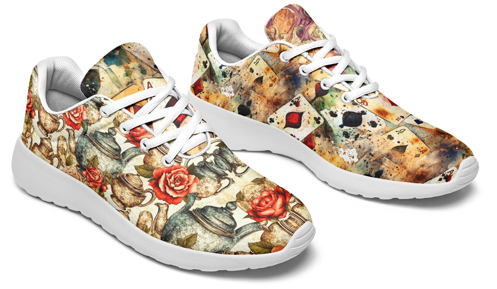 All Mad Here Sneakers - Offbeat Sweetie