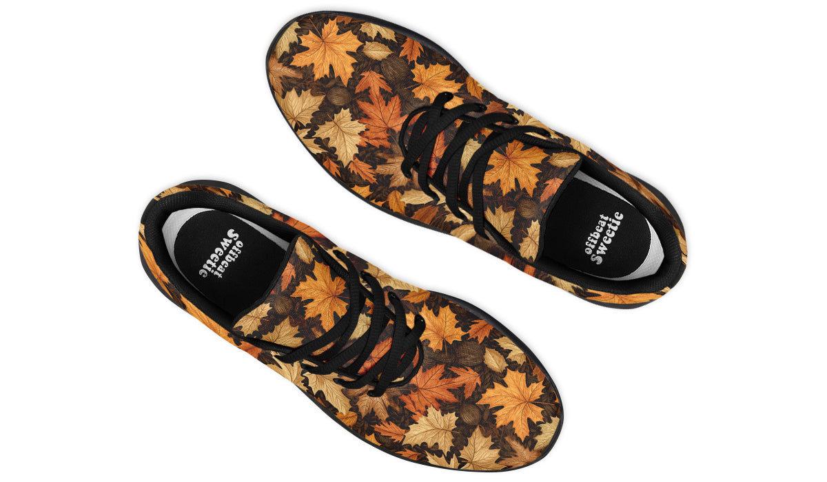 Autumn Leaves Sneakers - Offbeat Sweetie