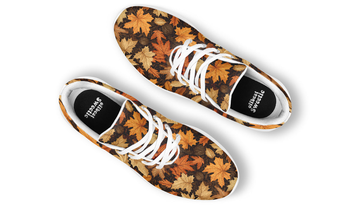 Autumn Leaves Sneakers - Offbeat Sweetie
