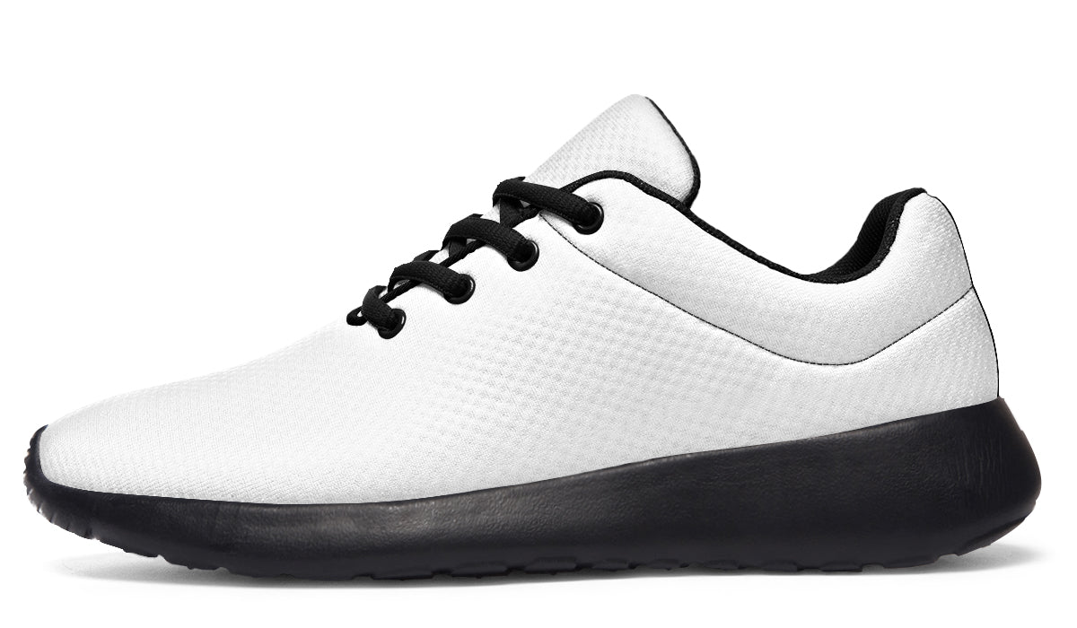 Black and White Mismatch Sneakers