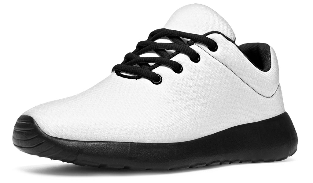 Black and White Mismatch Sneakers