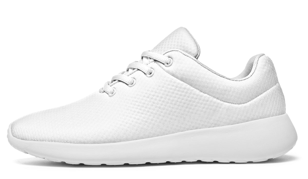 Black and White Mismatch Sneakers