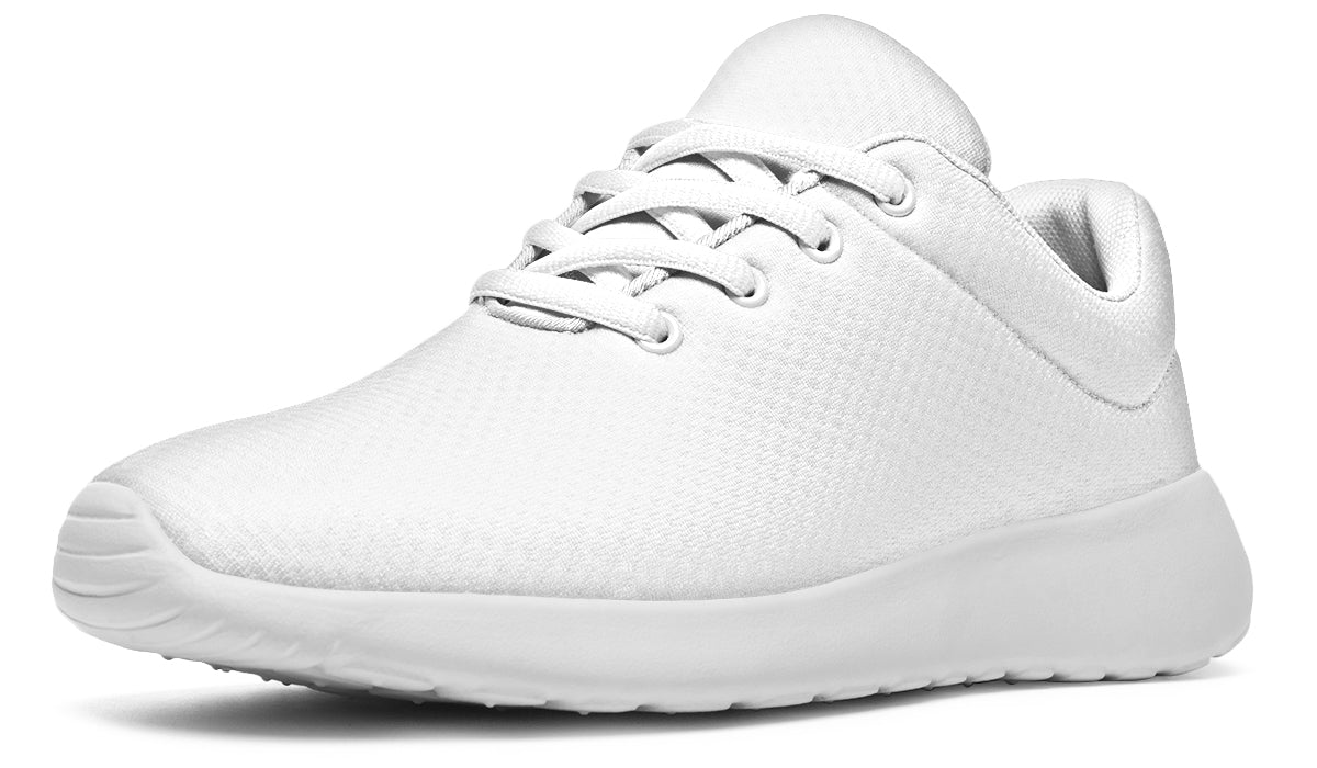 Black and White Mismatch Sneakers