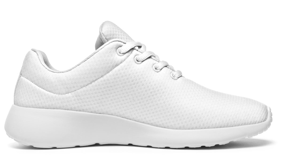 Black and White Mismatch Sneakers