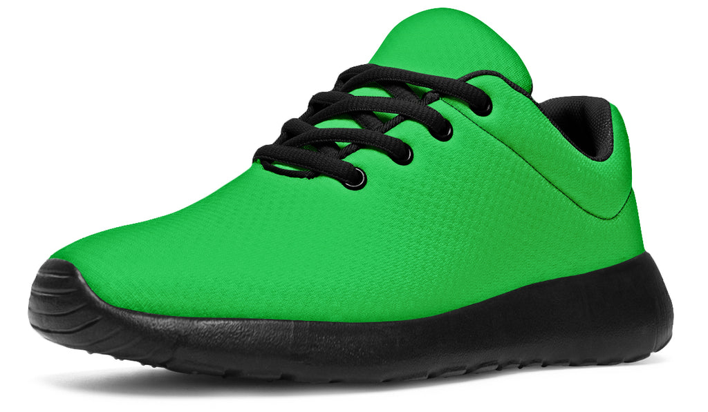 Blue and Green Mismatch Sneakers