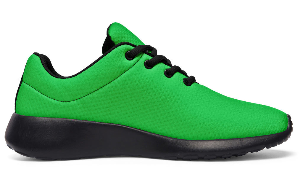 Blue and Green Mismatch Sneakers