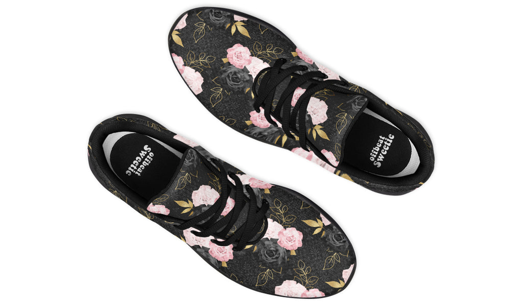 Blush Roses Sneakers - Offbeat Sweetie